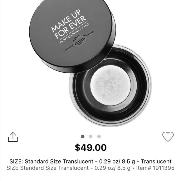 Make up forever powder - Picture 1 of 3